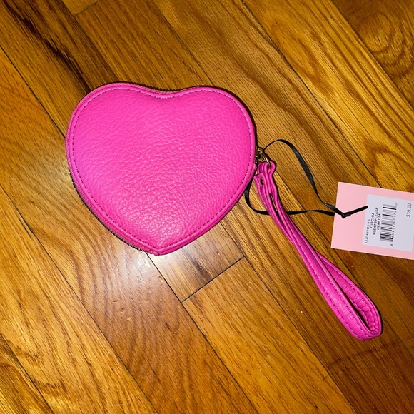 Juicy Couture Heart Shaped Coin Purse - Picture 2 of 3